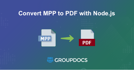 mpp إلى pdf