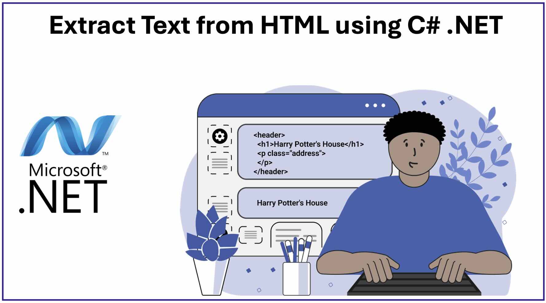 \"استخراج النص من HTML\"
