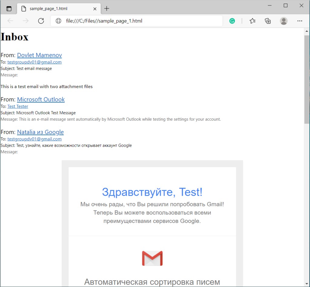 تقديم OST إلى HTML