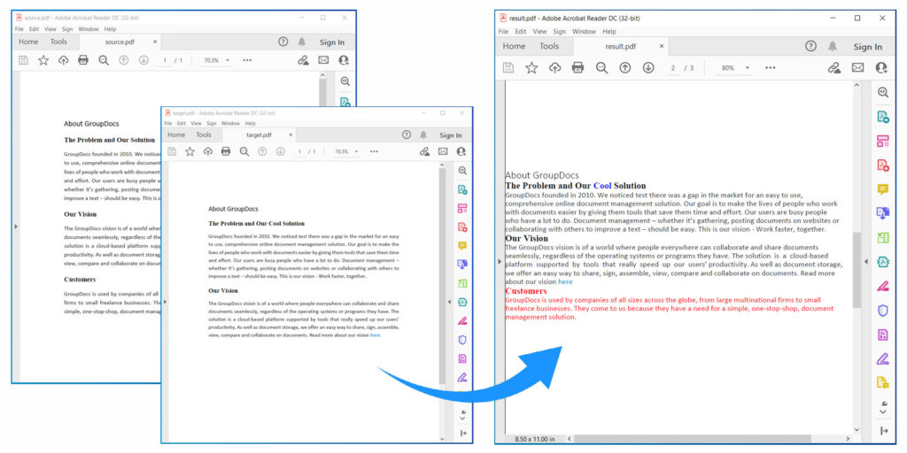 Compare Two PDF Files using a REST API in Python