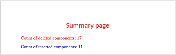 Summary Page