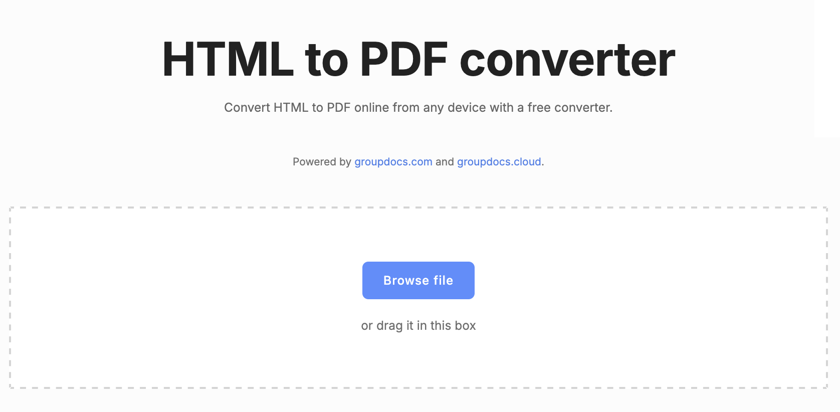 Free PDF to PPT converter online