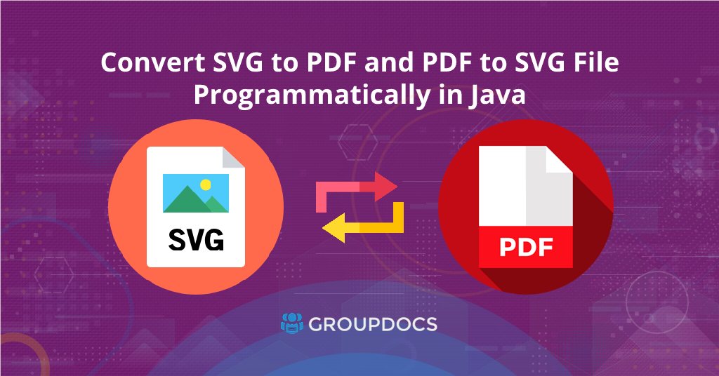 Cómo convertir de PDF a SVG y de SVG a PDF en Java