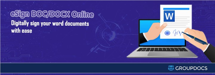 Cómo firmar digitalmente un documento de Word en línea