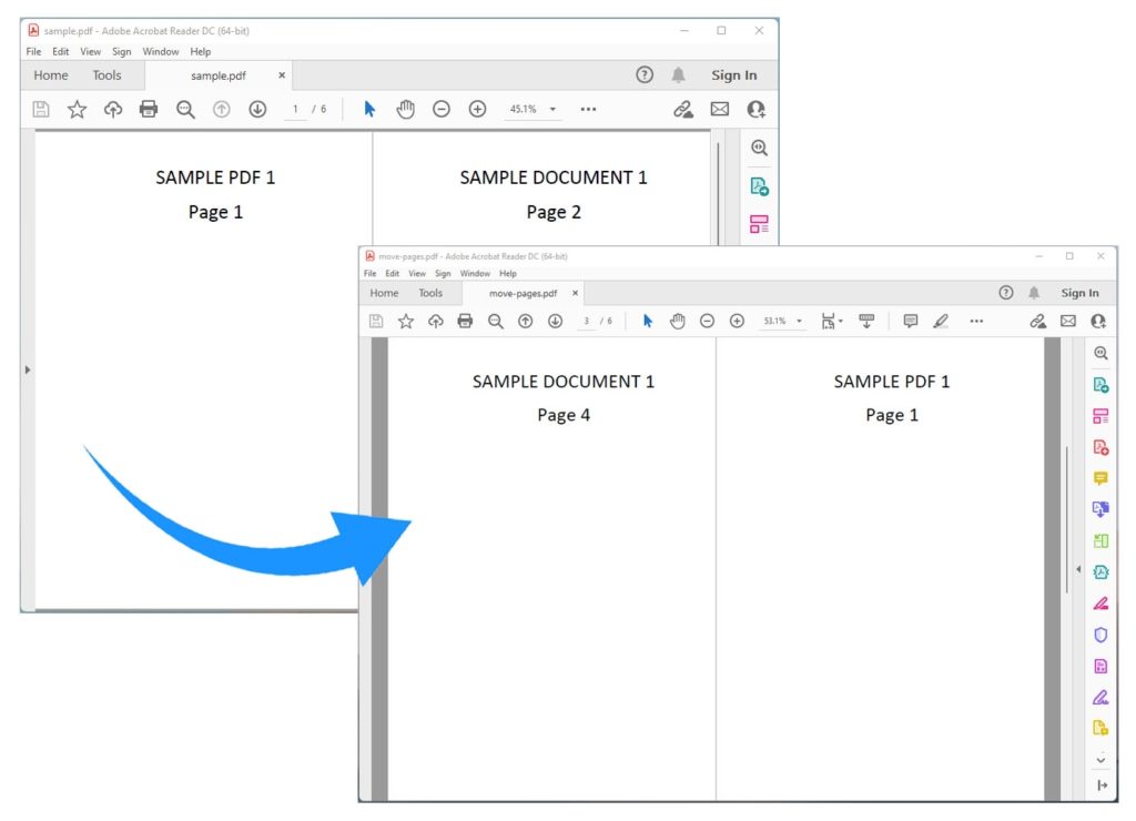 صفحات PDF را با استفاده از REST API در Node.js مرتب کنید