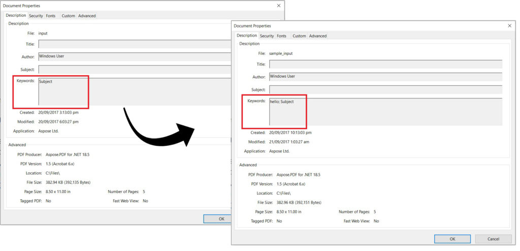 Modifier les métadonnées des documents PDF à l'aide de l'API REST en C#