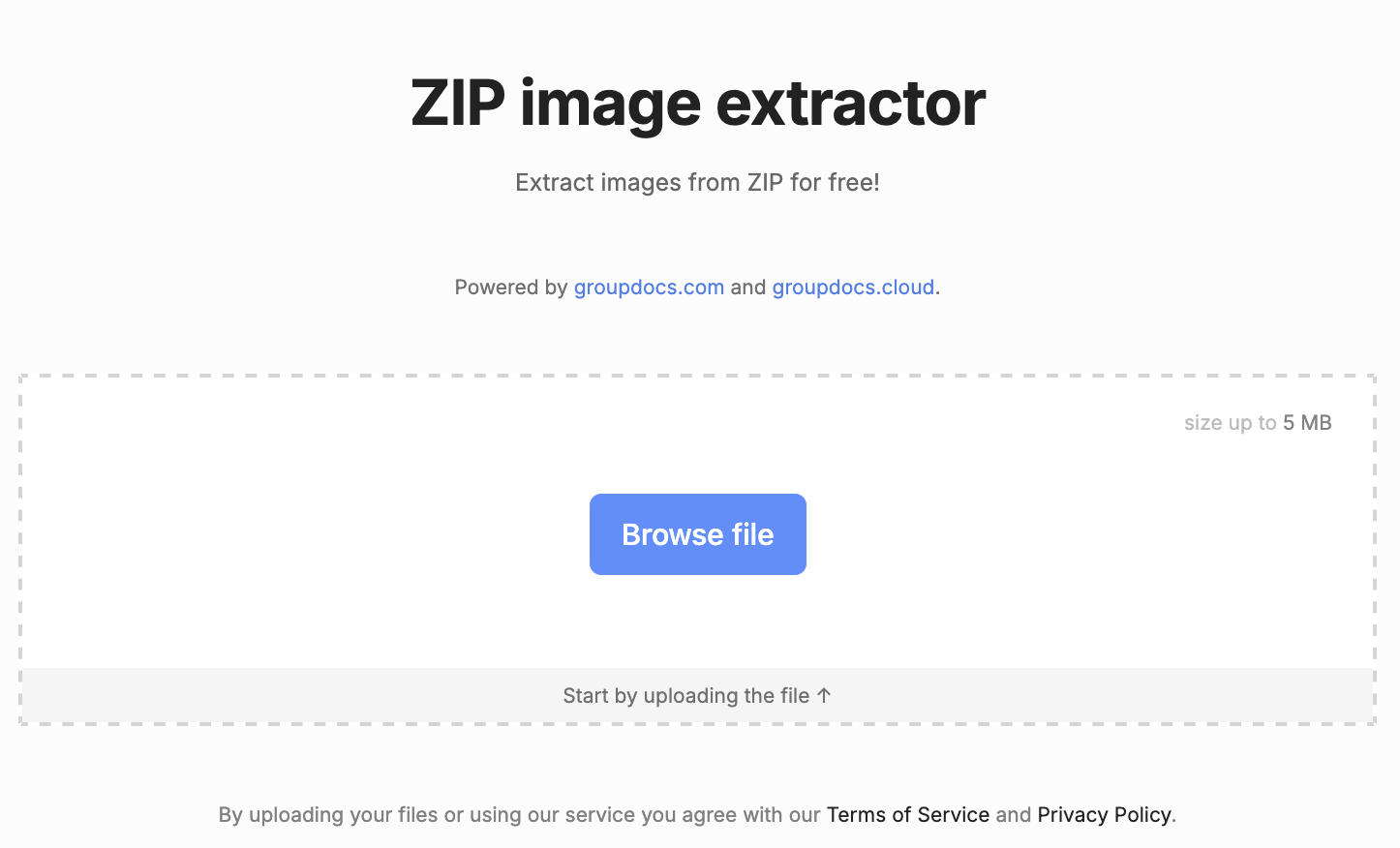 extract zip images
