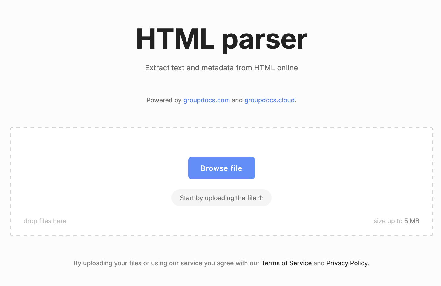extract html text