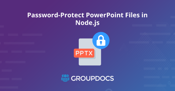 Lindungi File PowerPoint dengan Kata Sandi di Node.js