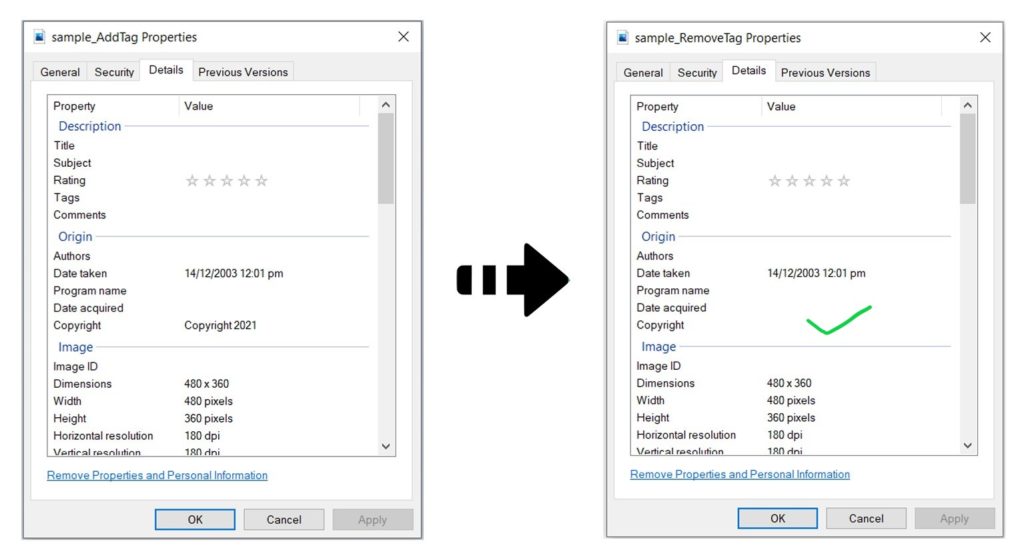 Rimuovi i metadati dalle immagini utilizzando un'API REST in C#