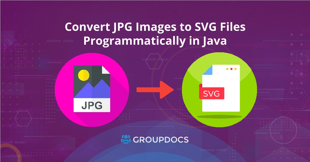 REST APIを使用してJava経由でJPGをSVGに変換する