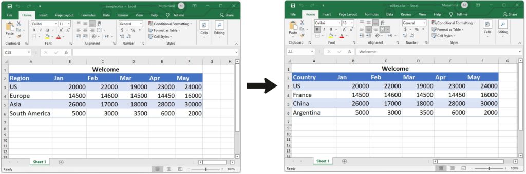 PHP の REST API を使用して Excel スプレッドシートを変更します。