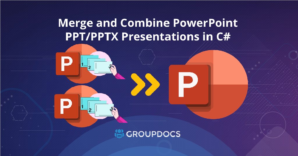 C#의 PPTX 프레젠테이션