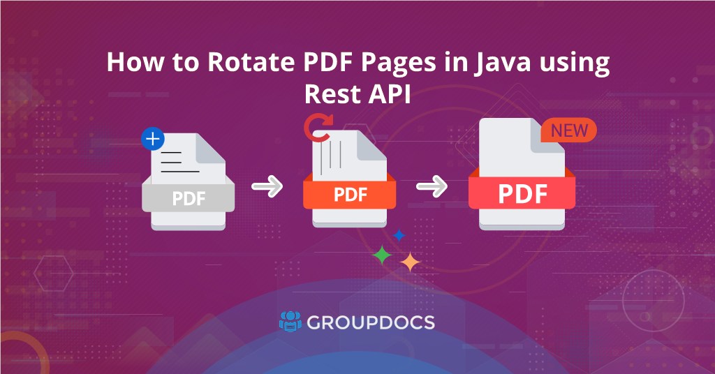 How to rotate PDF file pages in Java
