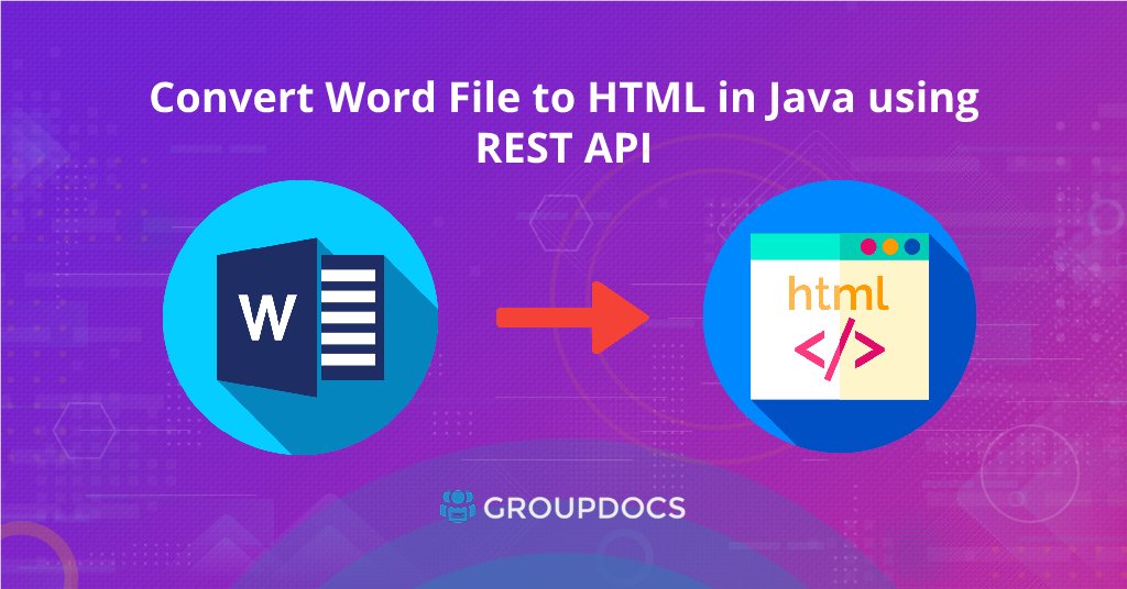 Konwertuj słowo na html z osadzonymi obrazami w Javie