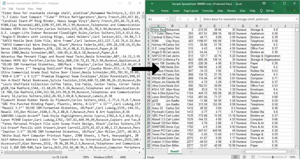 Как преобразовать файл CSV в файл XLSX в Python