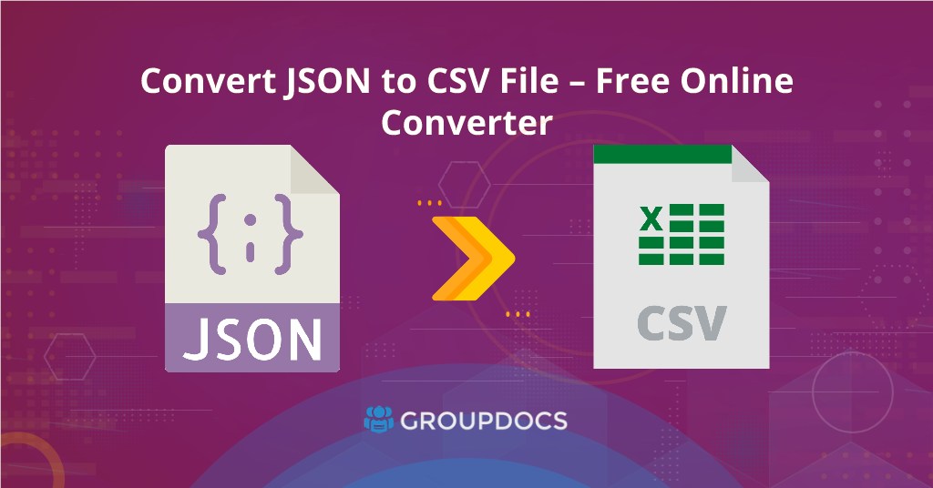 Бесплатный онлайн-конвертер JSON в CSV