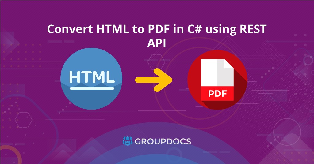 แปลง HTML เป็น PDF ใน C# โดยใช้ REST API