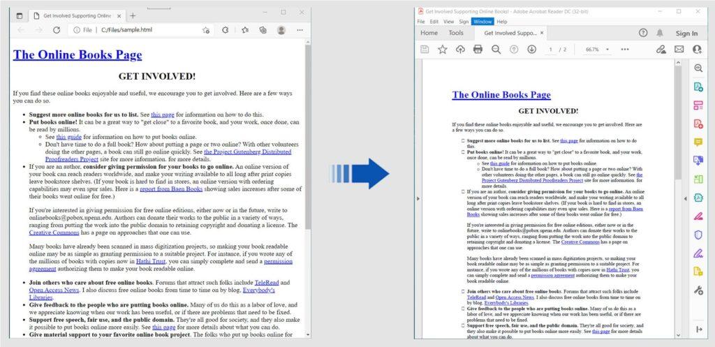 แปลง HTML เป็น PDF โดยใช้ REST API ใน Python