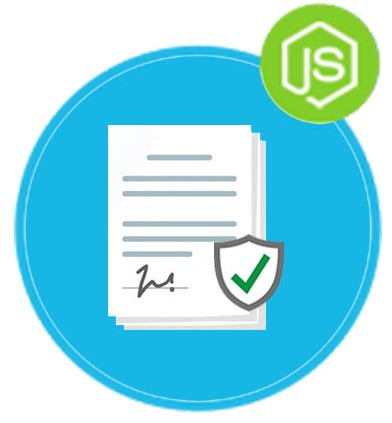 ลงนามในเอกสารด้วยลายเซ็นดิจิทัลโดยใช้ REST API ใน Node.js