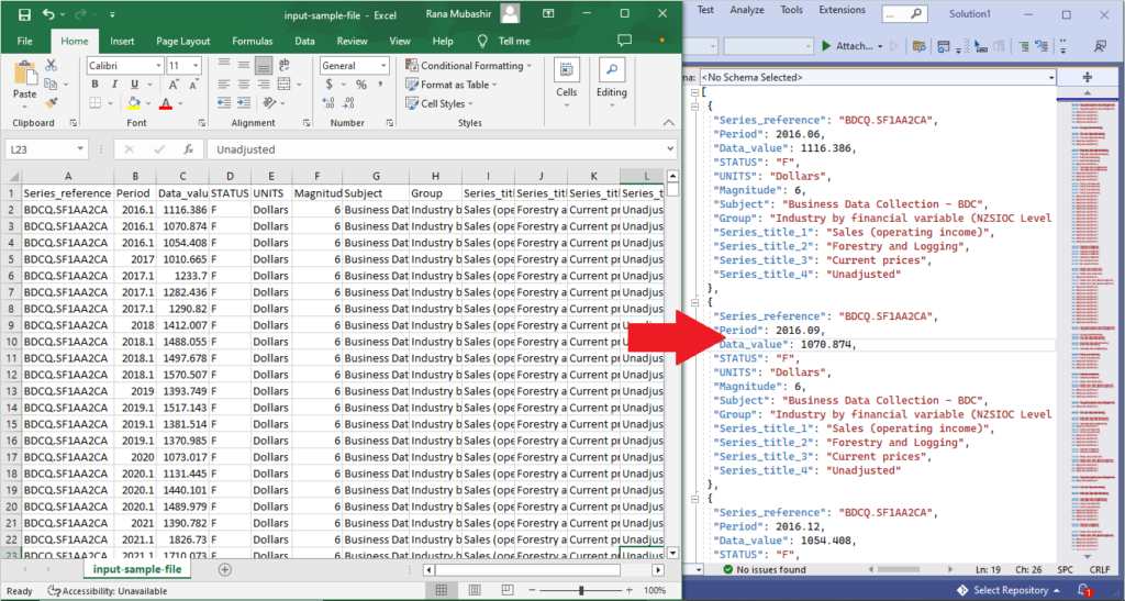 Cách chuyển đổi CSV sang JSON hoặc JSON sang CSV trực tuyến trong Java