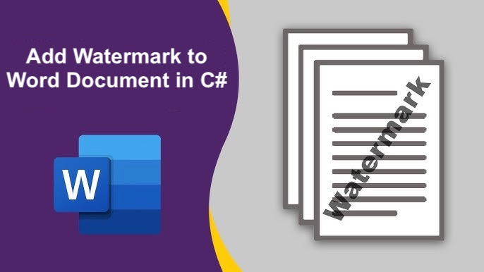 add image watermark to word document