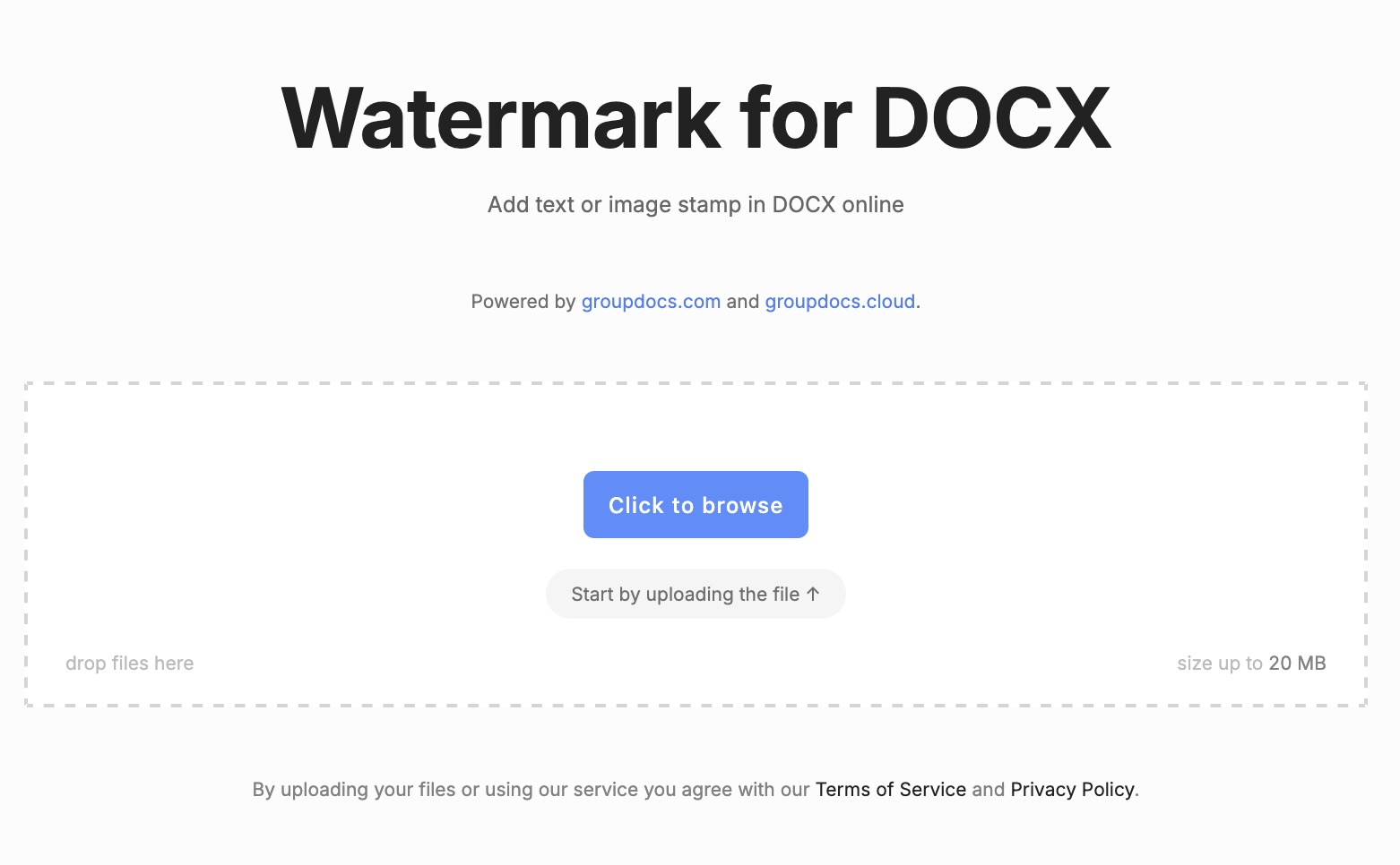 watermark docx online
