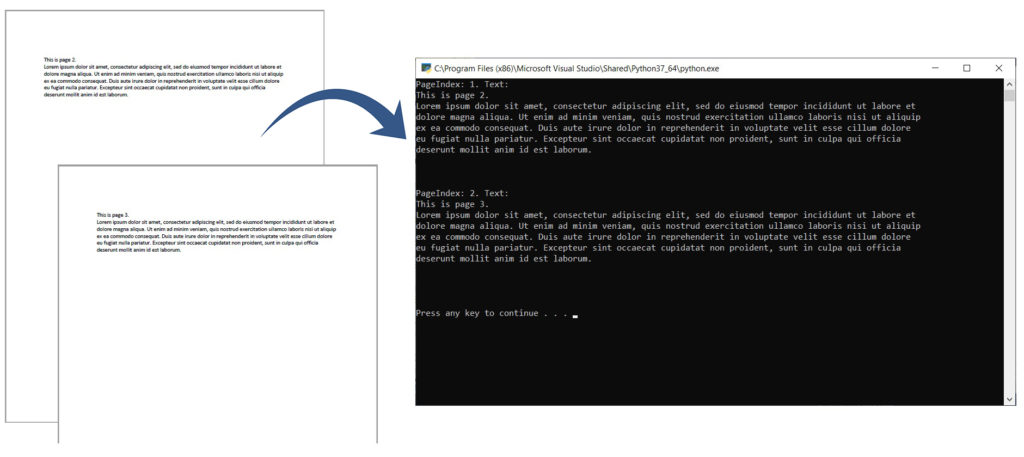 按頁碼範圍從 pdf 文件中提取文本